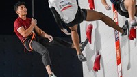 Aksi Veddriq dan Aditya Lolos ke Perempat Final Panjat Tebing Asian Games 2026
