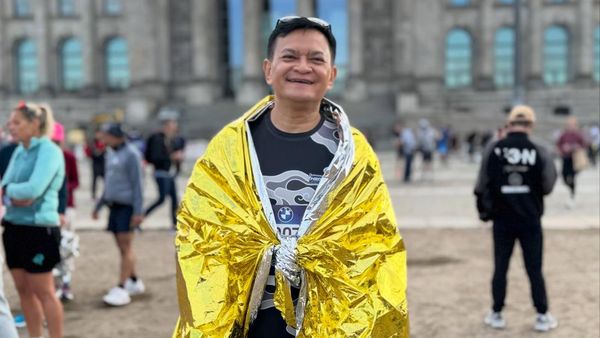 Hedi Yunus DNF di KM 30 Berlin Marathon karena Kaki Bermasalah