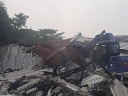 Penampakan Sejumlah Klaster Mewah di Lapas Cibinong Sudah Rata dengan Tanah