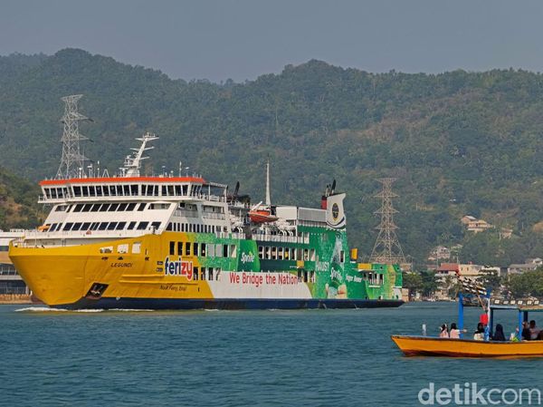KMP Legundi Layani Penyeberangan Merak-Bakauheni
