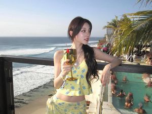 Melihat Momen Liburan Yuqi (G)I-dle di Bali