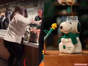 Demi Tumbler Snoopy Rp 713 Ribu, Wanita Ini Bikin Rusuh di Coffee Shop