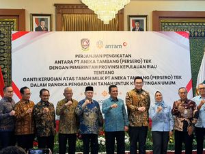 ANTAM & Pemprov Kepri Perkuat Fasilitas Publik Lewat Taman Kota Kijang