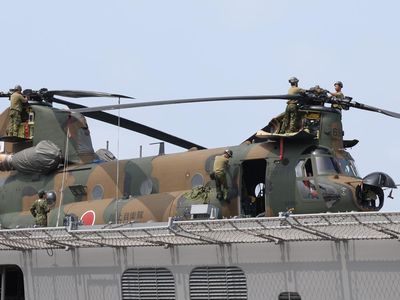 Chinook Jepang Selesaikan Misi Karhutla Kalbar, Lebih dari 40 Operasi Dilakukan