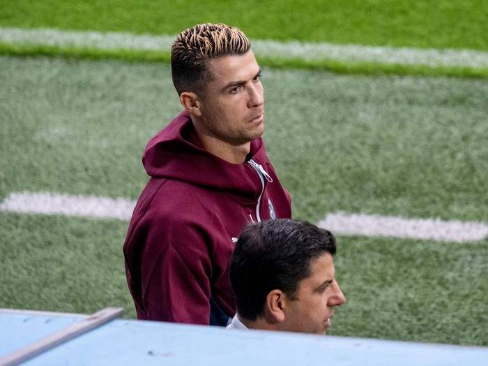 Soccer Football - UEFA Nations League - Group A4 - Portugal Training - Eleda Stadium, Malmo, Sweden - September 29, 2026 Portugal's Cristiano Ronaldo during training Johan Nilsson/TT News Agency via REUTERS ATTENTION EDITORS - THIS IMAGE WAS PROVIDED BY A THIRD PARTY. SWEDEN OUT. NO COMMERCIAL OR EDITORIAL SALES IN SWEDEN.