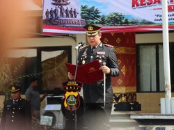Pimpin Upacara Hari Kesaktian Pancasila, Kapolres Tabanan: Teguhkan Semangat Pengabdian