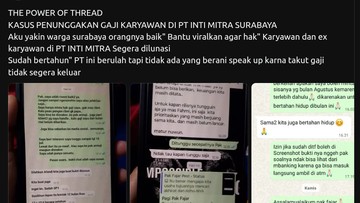 Lagi! Gaji Karyawan Perusahaan di Surabaya Ditunggak Berbulan-bulan