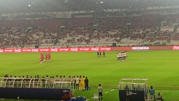 Indonesia Vs Bangladesh: Mengheningkan Cipta Kenang Korban Tragedi Kanjuruhan