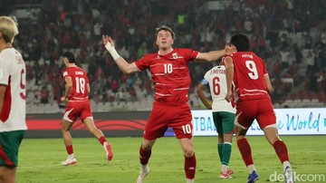 Indonesia Bantai Bangladesh, Netizen Senang Walau Senam Jantung