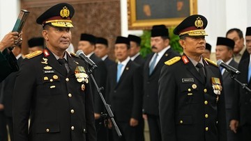 Prabowo Resmi Lantik Suyudi Ario Seto Jadi Kapolri