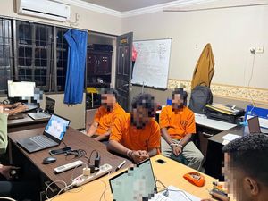 3 Pria Terlibat Peredaran 71 Amunisi Ilegal di Mimika Ditangkap