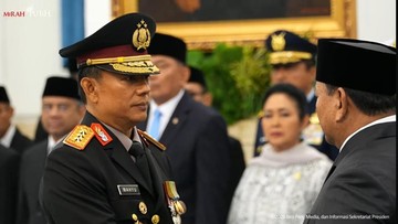 Dilantik Prabowo, Komjen Wahyu Hadiningrat Resmi Jabat Wakapolri