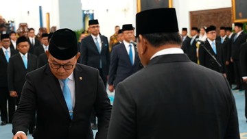 Dudung Abdurachman Dilantik Prabowo Gantikan Djamari Jadi Menko Polkam