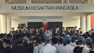 Usai Upacara, Prabowo Resmikan Renovasi Museum Kesaktian Pancasila