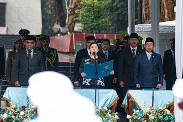 Puan Bacakan Ikrar Hari Kesaktian Pancasila, Tekankan Pentingnya Jaga NKRI