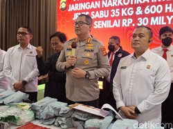 Kurir Sabu 35 Kg Asal Aceh Ditangkap, Bawa Istri Saat Beraksi