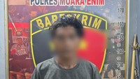 Buron 6 Bulan, Perampok Ojek Bersenpi di Muara Enim Ditangkap