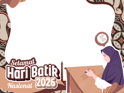 40 Link Twibbon Hari Batik Nasional 2026 Terbaru, Elegan, dan Gratis