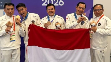 Anggota Brimob Polda Metro Raih Perunggu di Cabor Menembak Asian Games 2026