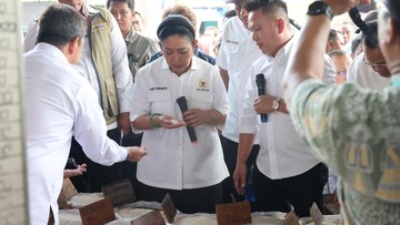 Cek Pasar Cipinang, Komisi IV DPR Pastikan Stok Beras Aman