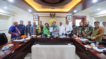 MRP Papua Temui Waka DPD RI, Bahas Akselerasi DOB Papua Utara