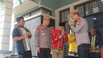 Perkuat Program 'JALUR', Polres Pelalawan Koordinasi Baznas Salurkan Bantuan