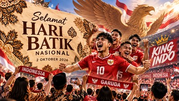 Selamat Hari Batik Menggema, Warga King Indo Ramai Pamer Berbatik