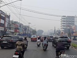 Palembang Masih Diselimuti Kabut Asap, Kualitas Udara Berbahaya