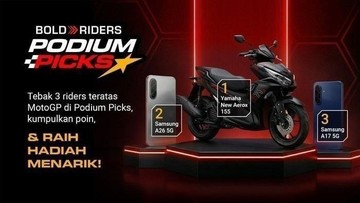Ada Hadiah Smartphone-Uang Tunai di GP Jepang, Ini Cara Dapatnya