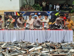 Tembakau Sintetis Senilai Rp 15 M Dimusnahkan di Mapolres Cimahi