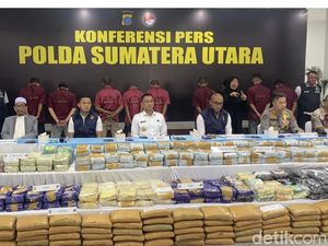Video Polisi Bongkar Jaringan Narkoba Malaysia, 244 Kg Sabu Disita