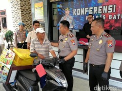 Bahagianya Penjual Es Krim di Batu Usai Motor Dibawa Penipu Ditemukan Polisi