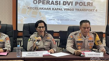 12 Korban KM Virgo Kembali Teridentifikasi, Ini Daftarnya