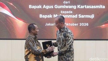 Sertijab Menteri Perindustrian, Sarmuji Gantikan Agus Gumiwang