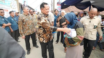 Tinjau BSPS di Purwakarta, Mendagri Pastikan Program Tepat Sasaran