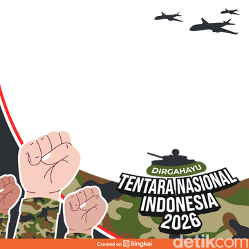 10 Twibbon HUT TNI ke-81 Baru dan Gratis, Cocok untuk Medsos!