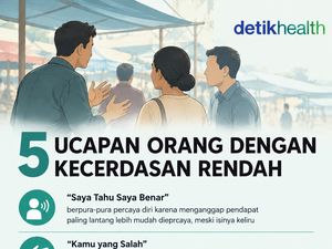 Infografis: 5 Kalimat yang Sering Diucapkan Orang dengan Kecerdasan Rendah