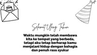 40 Ucapan Ulang Tahun untuk Mantan yang Tulus dan Dewasa