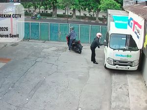 Detik-detik Truk Digondol Maling di Jaktim