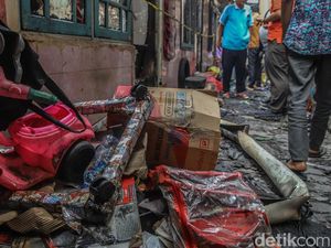 Pilu Balita Kembar Terpisahkan Maut saat Kebakaran Kontrakan Petakan