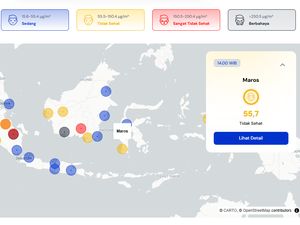 Udara Makassar Memburuk Akibat Asap Karhutla Kalimantan-Papua