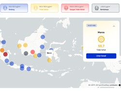 Udara Makassar Memburuk Akibat Asap Karhutla Kalimantan-Papua