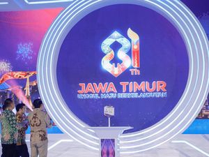 Pemprov Jatim Luncurkan Logo Hari Jadi ke-81 di Ajang Jatim Fest 2026