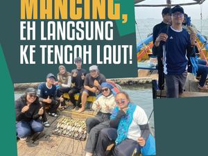 Video: JALAN YUK! New Experience Unlocked: First Time Mancing, Eh Langsung ke Tengah Laut
