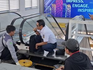 Eskalator di Stasiun Duri Bikin Penumpang Terluka gegara Tiba-tiba Mundur