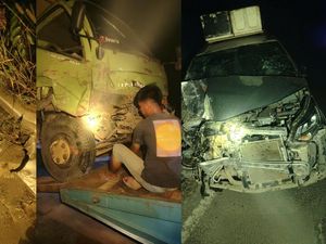 Asap Karhutla Kepung Jalur Pangkalan Bun-Kolam, Banyak Kendaraan Kecelakaan