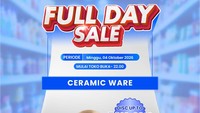 Piring & Cangkir Dibanderol Rp 15 Ribuan di Transmart Full Day Sale