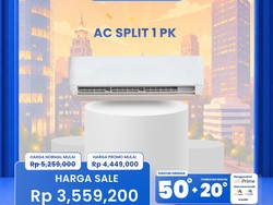 AC Split 1 PK Polytron di Transmart Full Day Sale Harganya Miring!