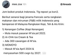 Viral! Netizen Malaysia Serukan Boikot Produk Kuliner Indonesia di Negeri Jiran