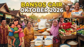 Daftar Bansos Cair Oktober 2026, PKH hingga Bantuan Beras